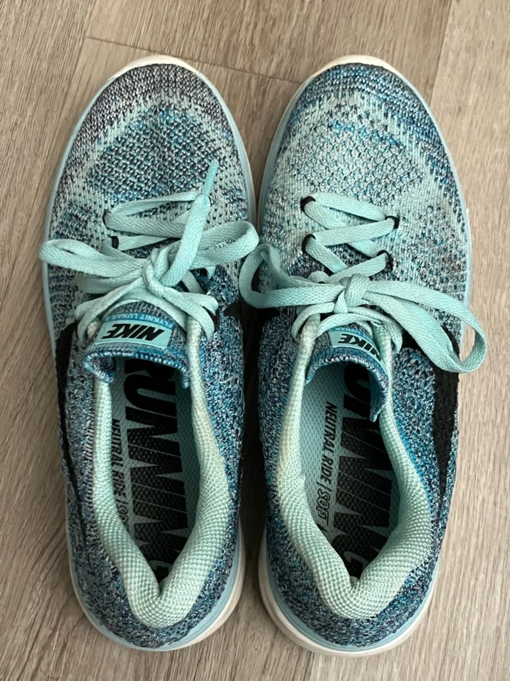 Nike Women’s‎ Flyknit Lunar 3 Running Shoes -size 8